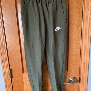 Army Green Nike Joggers